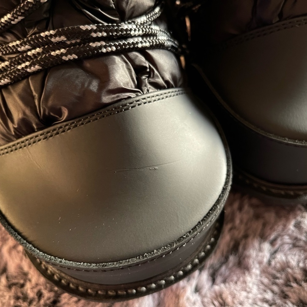 SACAI Hiking Black Snow Boots Size 37 - Picture 10 of 16